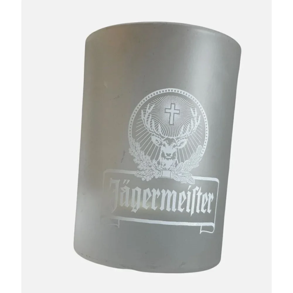 Shot‎ Glass Frosted Jägermeister Liquor